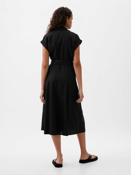 GAP Ленени ризови миди рокли GAP