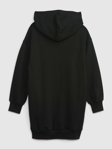 GAP Детска суитшърт рокля с лого GAP