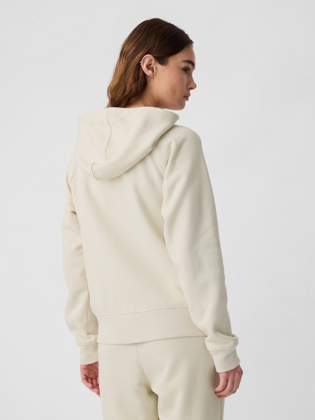 GAP Суитшърт с цип и лого на Gap