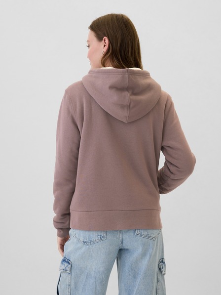GAP Sherpa суитшърт с лого GAP
