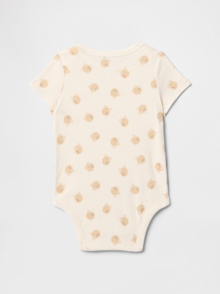 GAP Бебешко боди с лого Gap