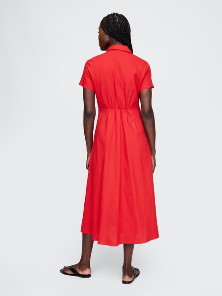 GAP Ленени ризови макси рокли GAP