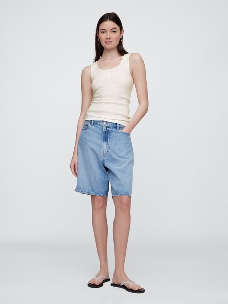 GAP Ребрест потник с лого на GAP