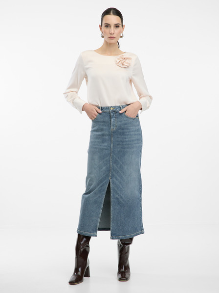 Orsay Светлорозова дамска блуза с апликация ORSAY