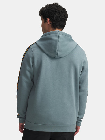 Under Armour Мъжки суитшърт Under Armour UA Icon Fleece FZ Taping-BLU