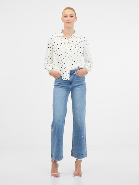 Orsay Кремава дамска блуза ORSAY