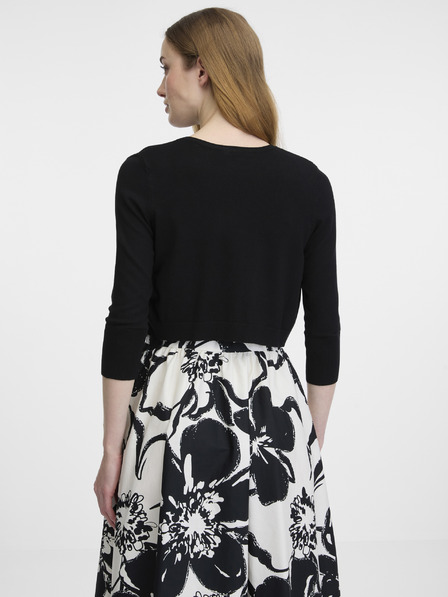 Orsay Черна дамска cropped жилетка ORSAY