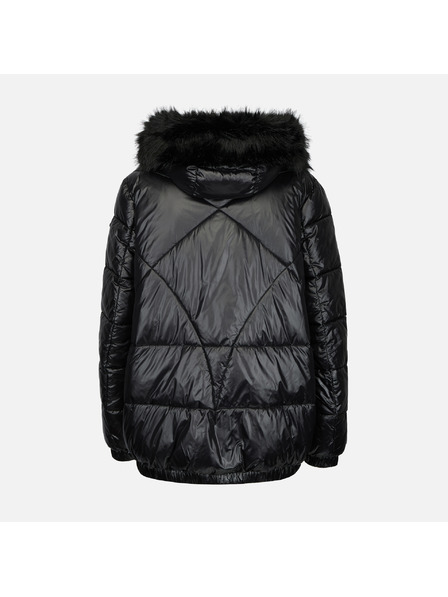 Geox Черно дамско пухено яке Geox Backsie