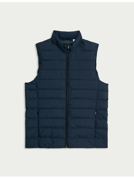 Marks & Spencer Лека пухена жилетка Marks & Spencer тъмносин