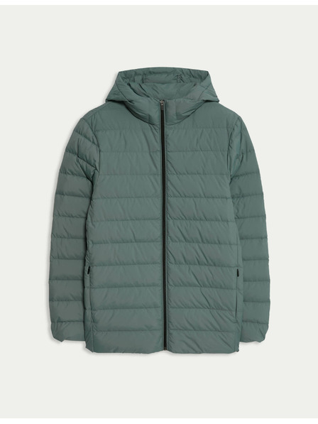 Marks & Spencer Лека пухена яке с пух Marks & Spencer зелен