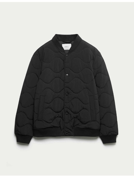 Marks & Spencer Стеганo бомбер яке Onion Marks & Spencer черен