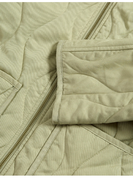 Marks & Spencer Подплатено яке с яка Marks & Spencer зелено