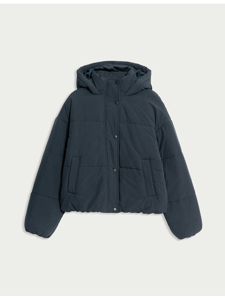 Marks & Spencer Подплатено яке с качулка с технология Thermowarmth™ Marks & Spencer морско синьо