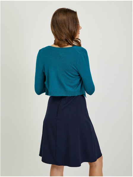 Orsay Петролов дамски къс кардиган ORSAY