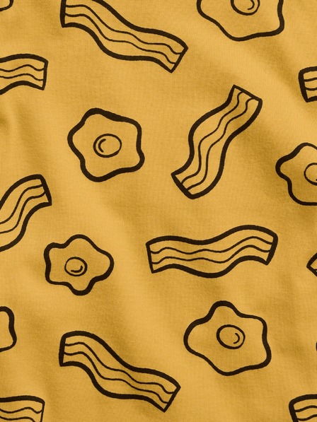 GAP Детска пижама eggs and bacons GAP