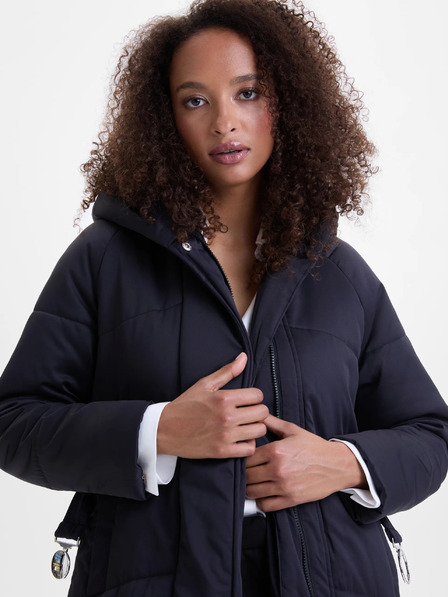 Orsay Черно дамско ватирано палто ORSAY