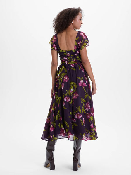 Orsay Лилави миди рокли с цветен десен ORSAY