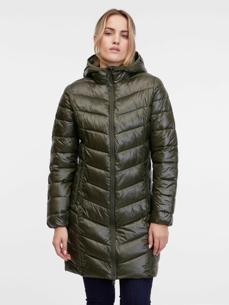 Orsay Дамско ватирано палто в цвят каки ORSAY