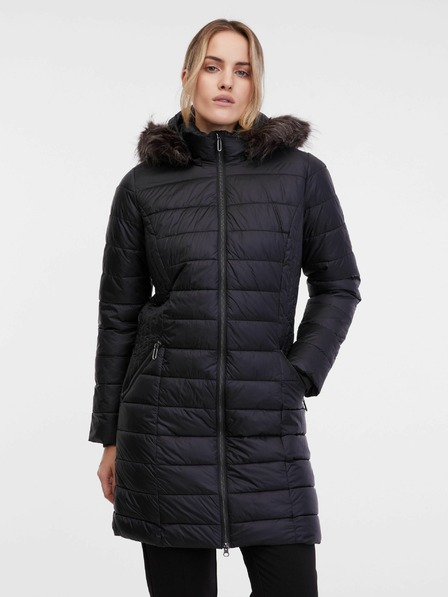 Orsay Черно дамско ватирано палто ORSAY