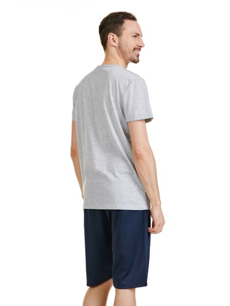 Sam 73 Светлосива мъжка тениска SAM 73 Gideon