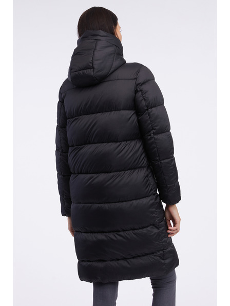 Sam 73 Черно дамско зимно ватирано палто SAM 73 Hedvika