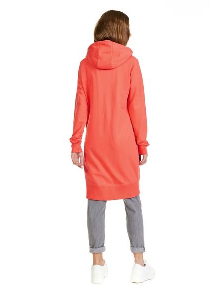 Sam 73 Оранжев дамски удължен суитшърт SAM 73 Margaret