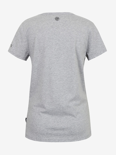 Sam 73 Светлосива дамска тениска на райета SAM 73 Una