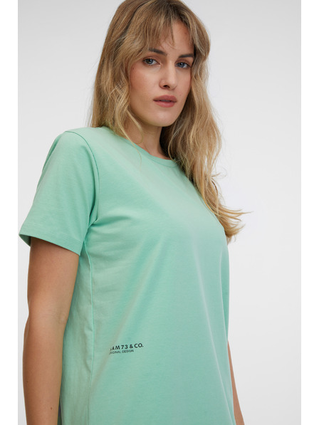 Sam 73 Светлозелена дамска рокля SAM 73 Gazelle