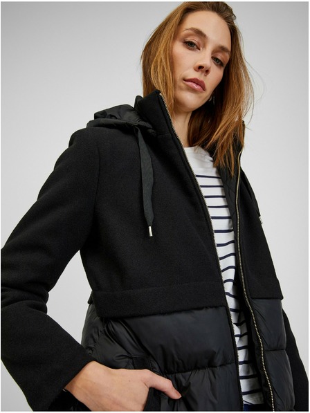 Orsay Черно дамско ватирано палто ORSAY Selina