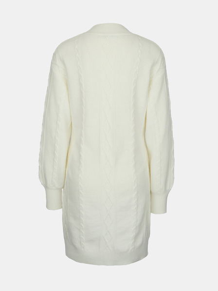 Orsay Кремава дамска рокля-пуловер ORSAY