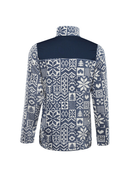 ALPINE PRO Мъжки поларен суитшърт със суправерм ALPINE PRO EFLIN лунночен океан вариант pa