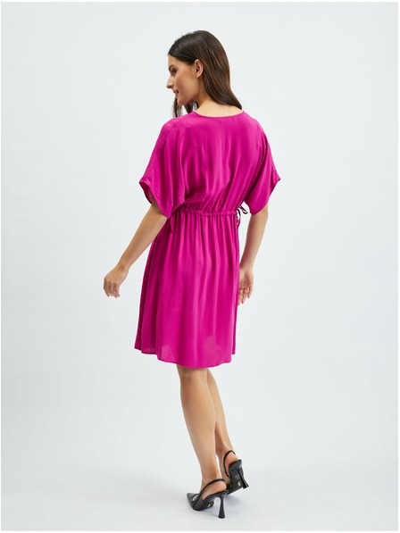 Orsay Тъмнорозова дамска рокля ORSAY