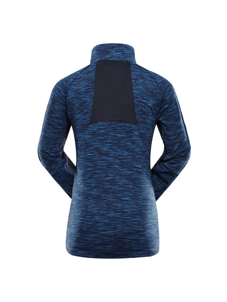 ALPINE PRO Детска спортна суитшърт със цип ALPINE PRO DETTO electric blue lemonade