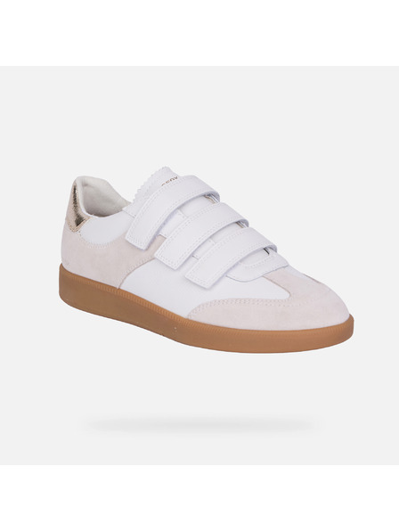 Geox Бели дамски маратонки Geox Meleda