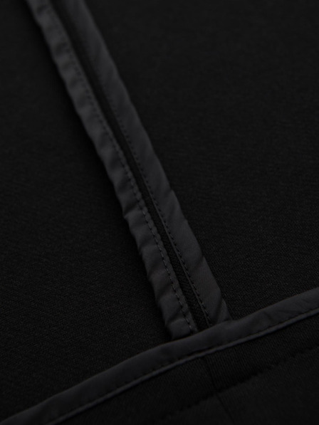 Ombre Clothing Мъжко черно сако SLIM с фина текстура