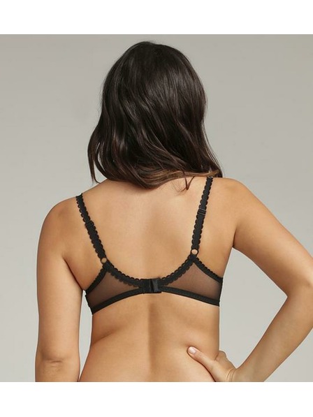 Playtex PLAYTEX RCS FLOWER ELEGANCE UNDERWIRE BRA - Дамски дантелен сутиен с костец - черен