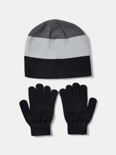 Under Armour Момчешка шапка и ръкавици Under Armour Boys Beanie Glove Combo