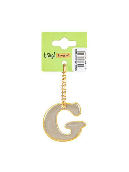 BAAGL BAAGL Рефлективен ключодържател буква G