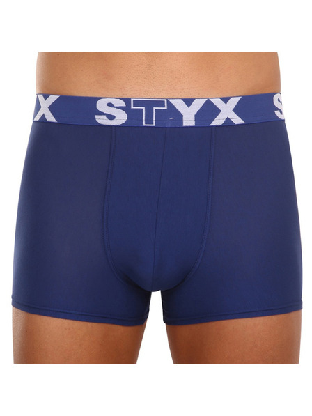 Styx Комплект от три мъжки боксерки в тъмно синьо STYX