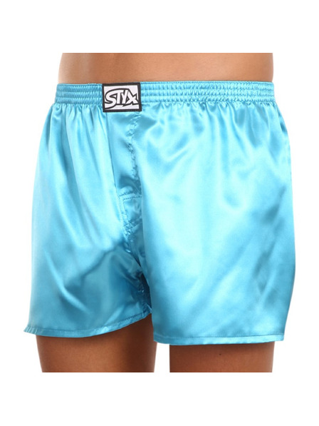 Styx Мъжки шорти Styx Classic с ластик Satin Blue