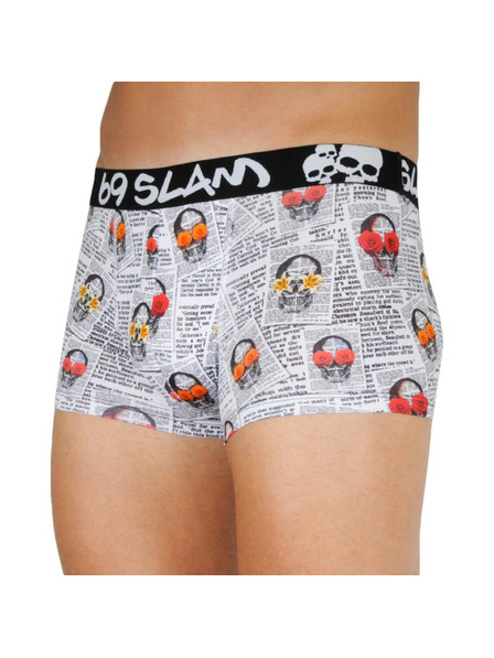 69slam Мъжки боксерки 69SLAM hip newspaper