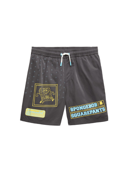 Marks & Spencer Бански шорти с мотив SpongeBob Squarepants™ (6–16 години) Marks & Spencer черна