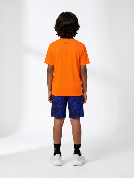 Under Armour Момчешки комплект Under Armour UA TECH PRINTED SS SHORT SET-ORG