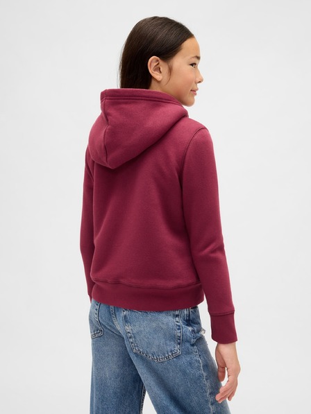 GAP Детски затоплен суитшърт Logo Fleece GAP