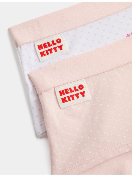 Marks & Spencer Шортс Hello Kitty™ с високо съдържание на памук, 2 броя (5–16 години) Marks & Spencer розов