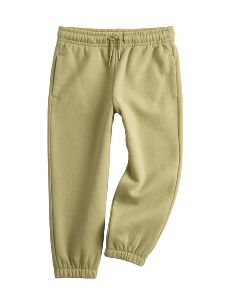 Marks & Spencer Спортни панталони с висок процент памук (2–8 години) Marks & Spencer зелена