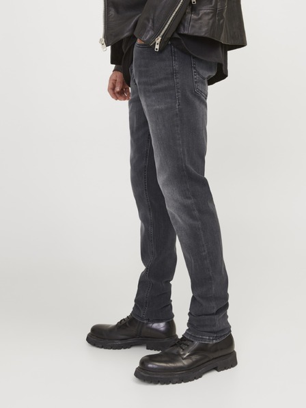 Jack & Jones JJIGLENN мъжки черни slim fit дънки