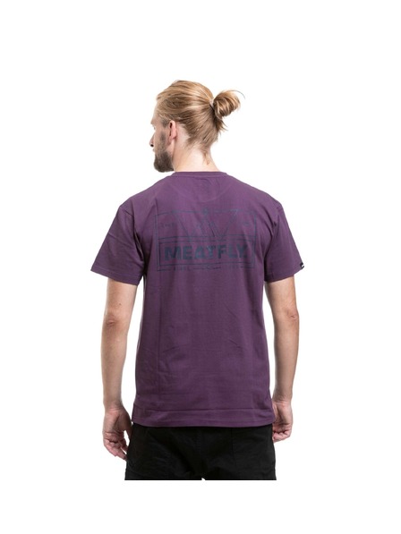 Meatfly Meatfly мъжка тениска Lorim Deep Purple