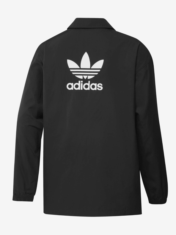 adidas Originals Черно мъжко олекотено яке с риза Adidas Originals Coach Jacket