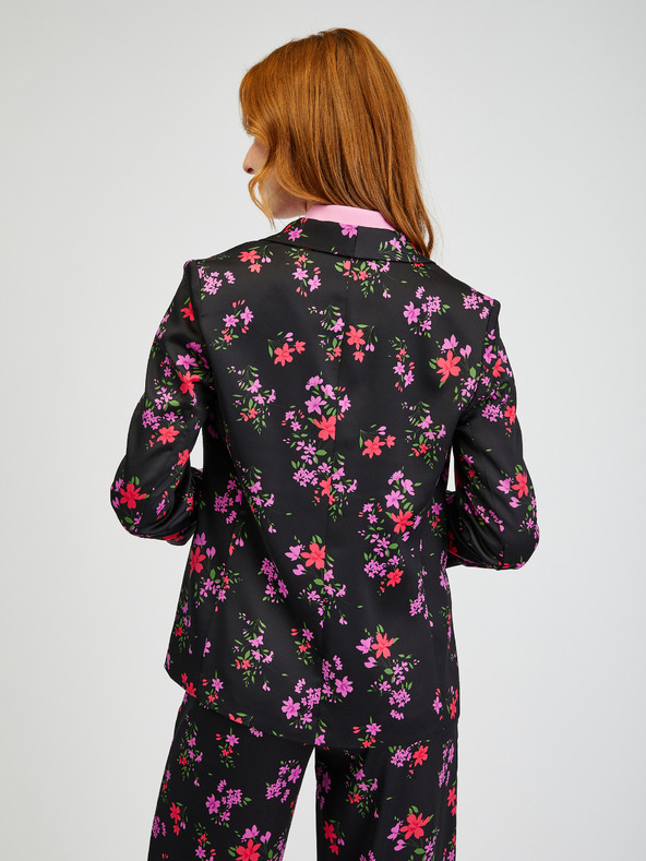 Orsay Черно дамско сако на цветя ORSAY